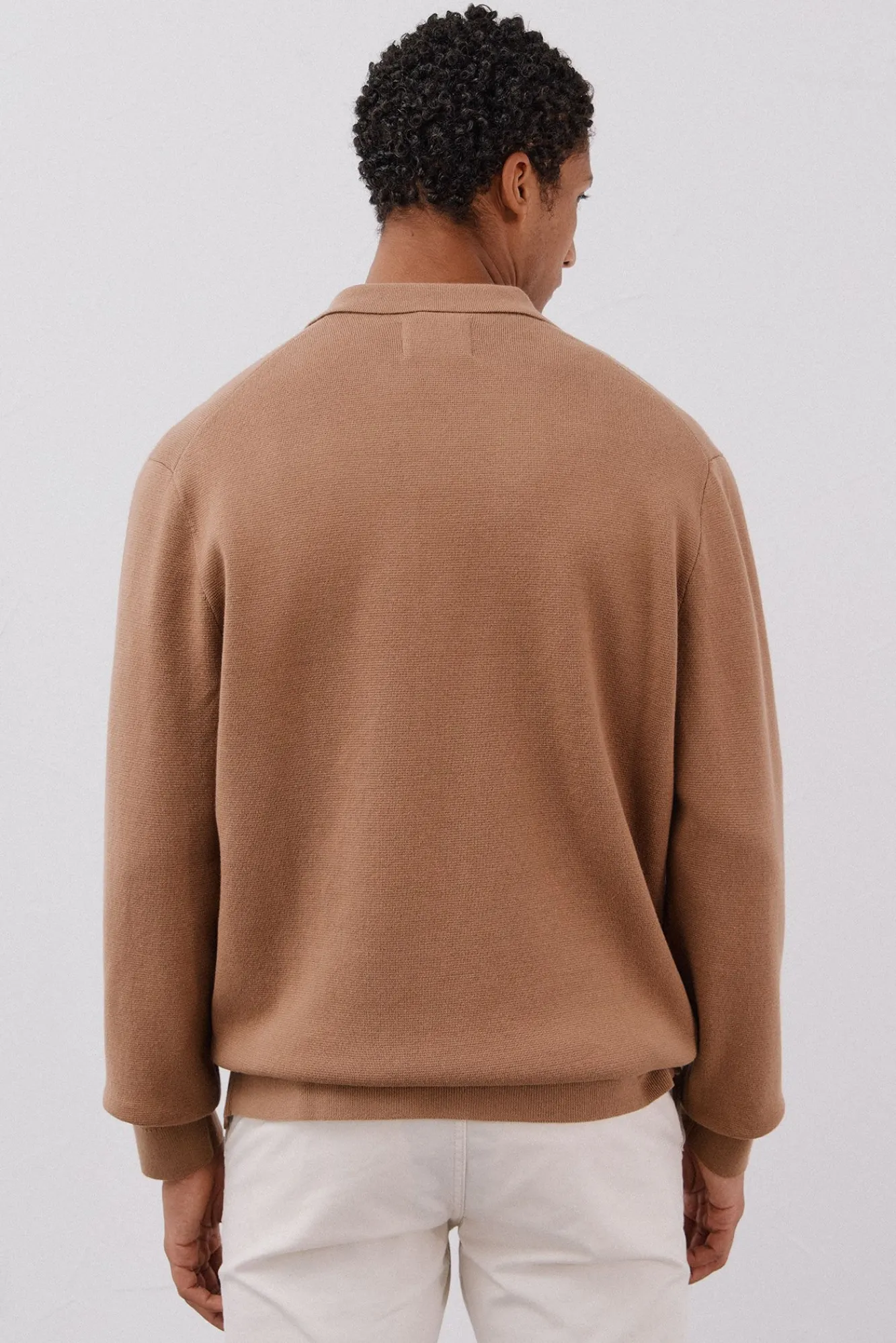 Hombre Cortefiel Jerséis>Jersey sobrecamisa punto algodón