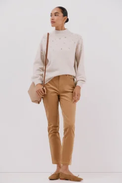 Mujer Cortefiel Jerséis>Jersey strass y perlas