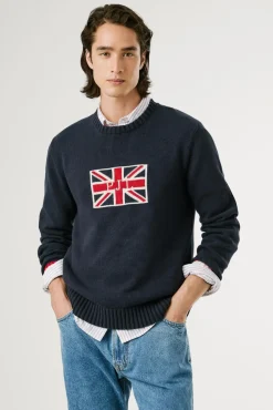 Hombre Pepe Jeans Jerséis>Jersey Union Jack Fit Regular