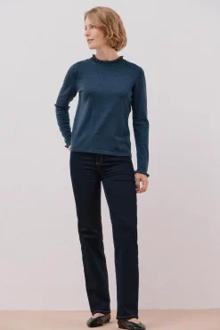 Mujer Cortefiel Jerséis>Jersey volante cuello