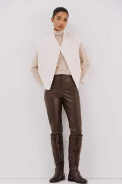 Mujer Cortefiel Deporte>Legging de mujer de polipiel elástica