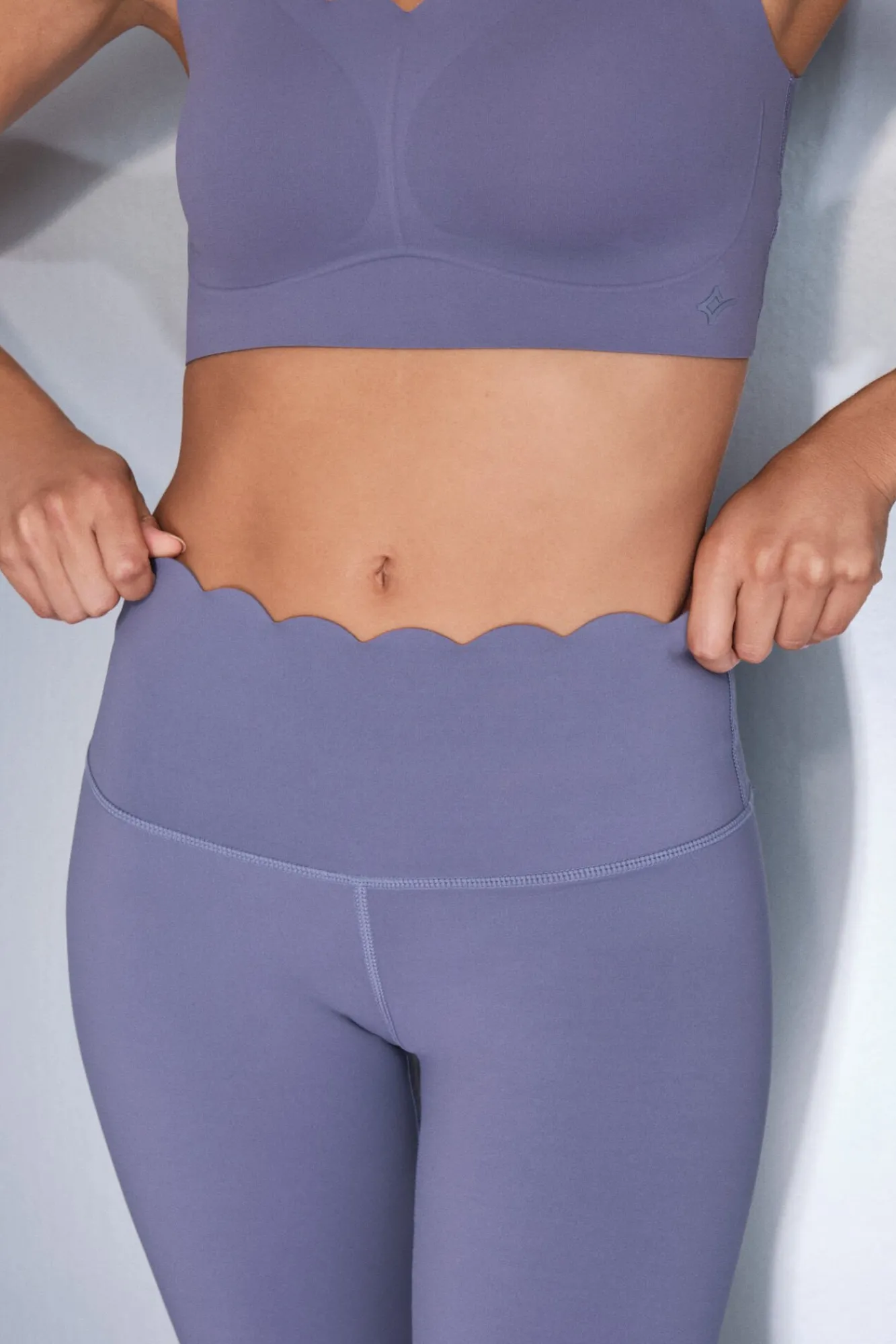 Mujer Dash and Stars Deporte>Leggings COMPRESSIVE largo morado