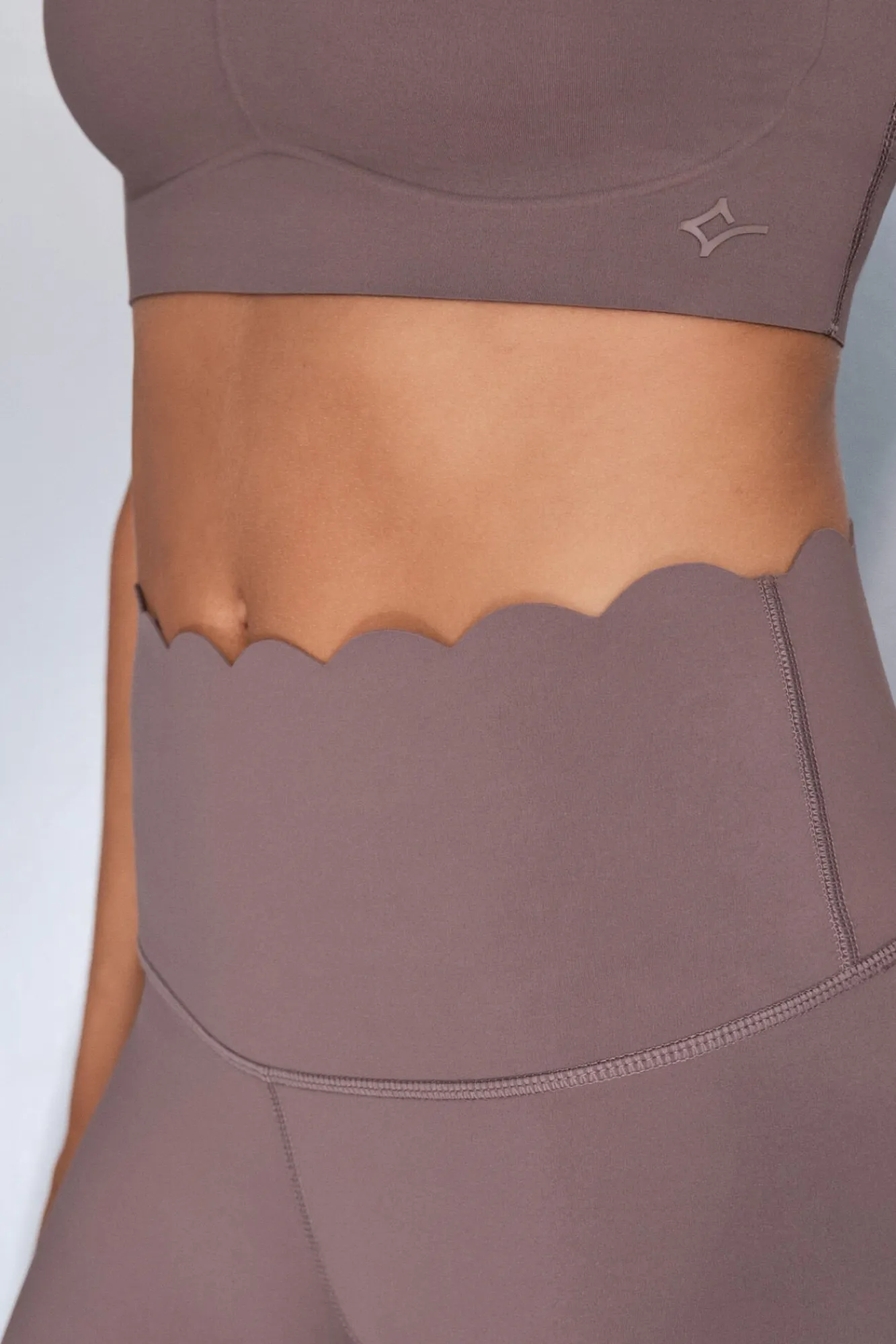 Mujer Dash and Stars Deporte>Leggings COMPRESSIVE largo marrón