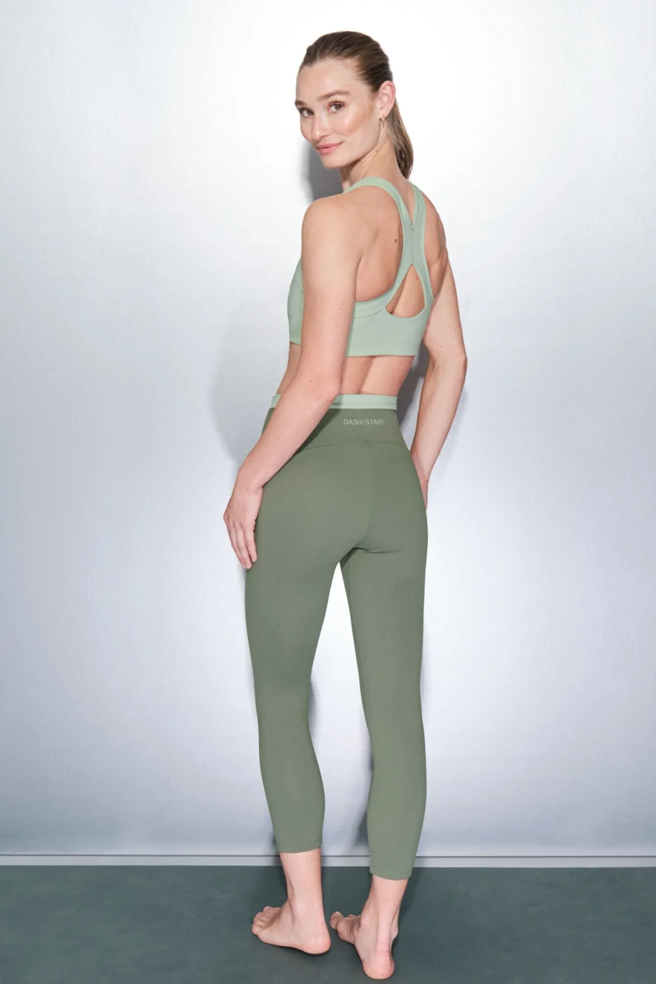 Mujer Dash and Stars Deporte>Leggings SOFT MOVE crop