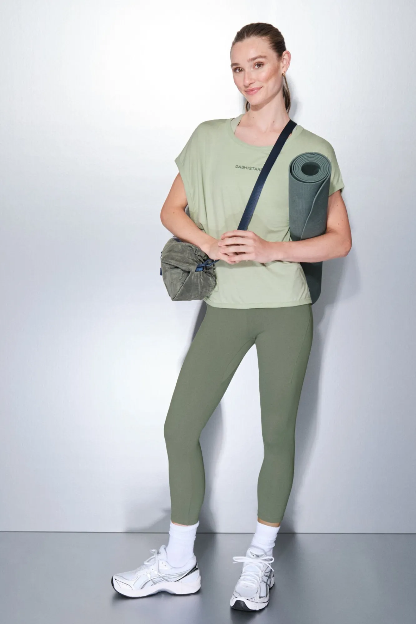 Mujer Dash and Stars Deporte>Leggings SOFT MOVE crop