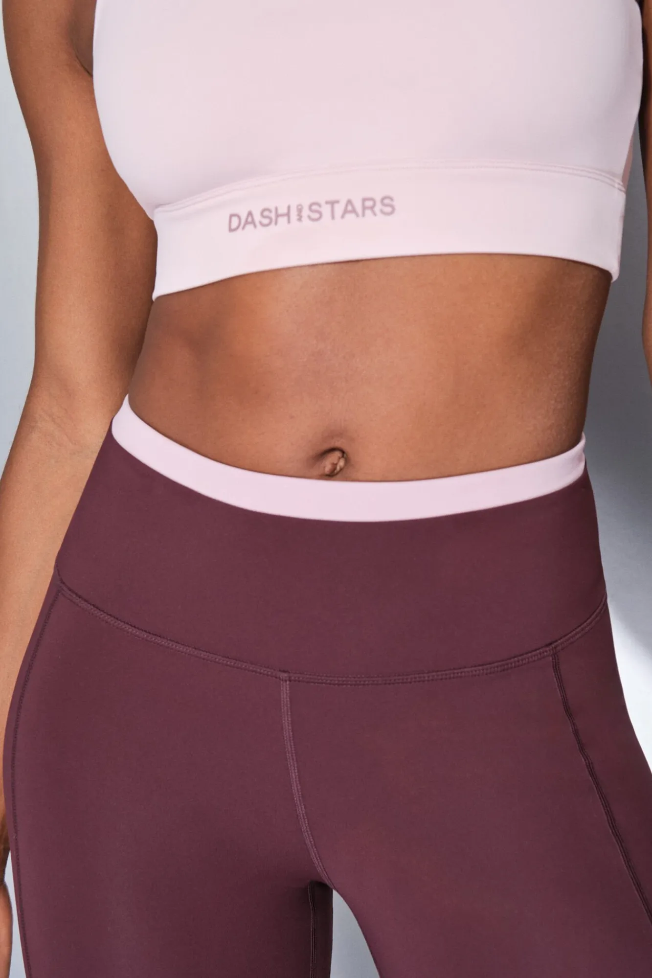Mujer Dash and Stars Deporte>Leggings THERMAL morado