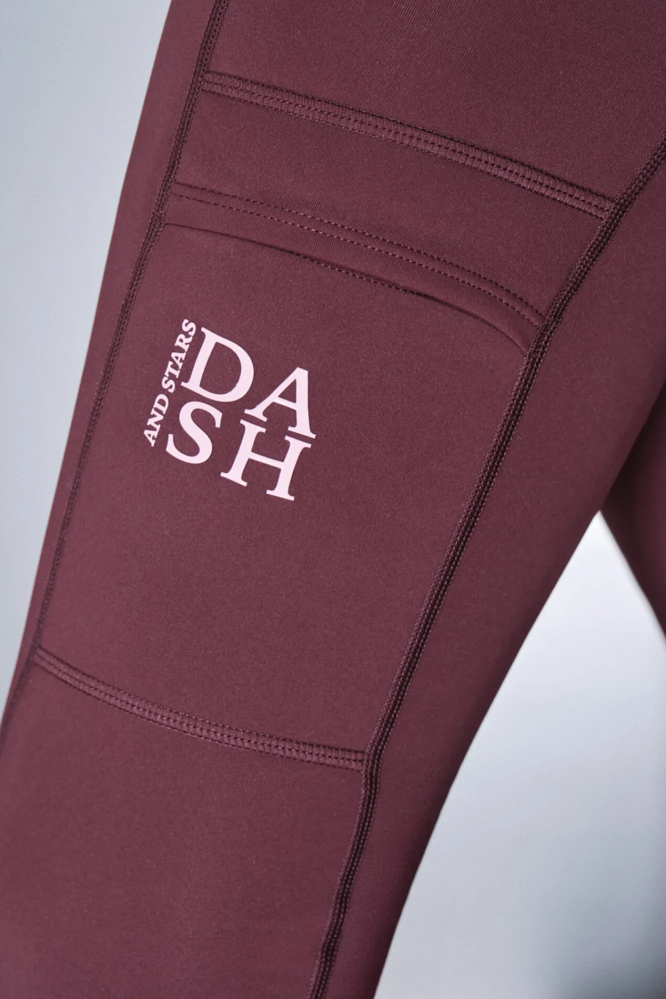 Mujer Dash and Stars Deporte>Leggings THERMAL morado