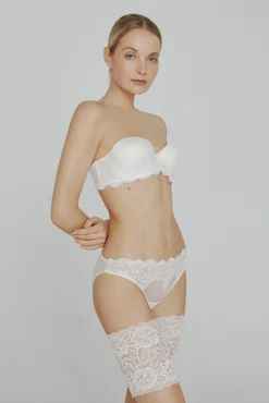 Mujer Ivette Bridal Medias>Liguettes Bridal con encaje y bandas de silicona