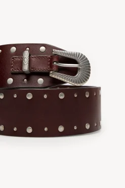 Mujer Hoss Intropia Cinturones>Luanda. Cinturón ancho piel