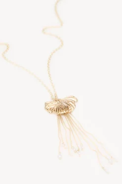 Mujer Hoss Intropia Joyería Y Bisutería>Luz. Collar largo hoja