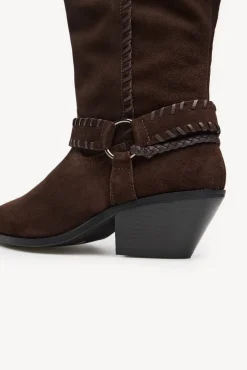 Mujer Hoss Intropia Tacones|Calzado Piel>Maialen. Botas de serraje