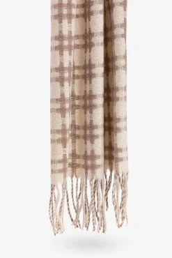 Mujer Vilanova Bufandas>Manta bufanda a cuadros