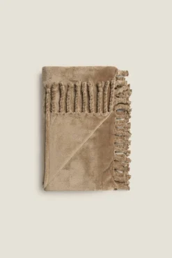 Textura Mantas>Manta polar flecos