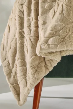 Textura Mantas>Manta polar flores