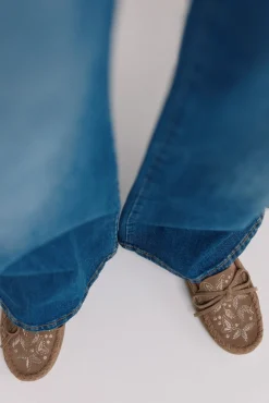 Mujer Hoss Intropia Mocasines|Calzado Piel>Marcela. Mocasines bordados de serraje