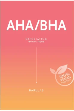 Barulab Cosmética Coreana|Cosmética Facial>Mascarilla de tejido iluminadora con AHA y BHA