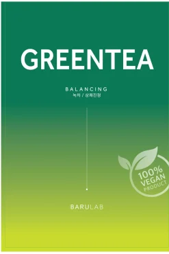 Barulab Cosmética Coreana|Cosmética Facial>Mascarilla vegana con extracto de té