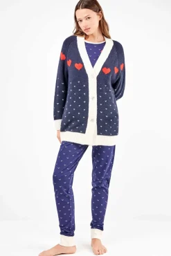 Mujer Gisela Batas>Maxi rebeca tricot