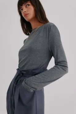 Mujer Hoss Intropia Camisetas>Mercedes. Top drapeado