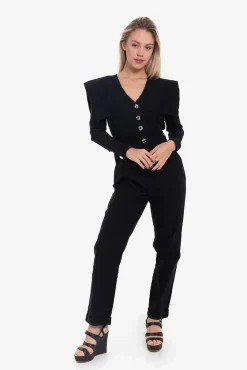 Mujer Cuplé Monos|Vestidos>Mono solapas laterales