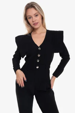 Mujer Cuplé Monos|Vestidos>Mono solapas laterales