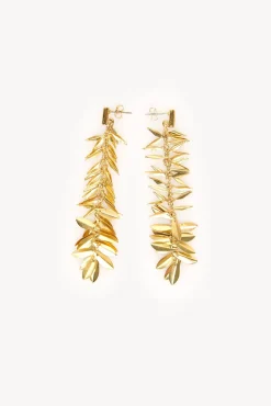 Mujer Hoss Intropia Joyería Y Bisutería>Nabis. Pendientes hojas