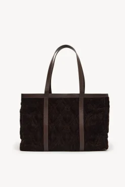 Mujer Hoss Intropia Bolsos>Neila. Bolso shopper de terciopelo