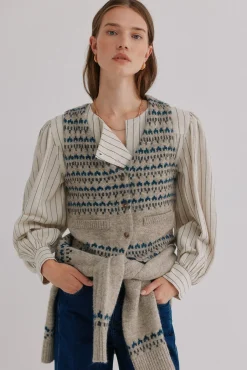 Mujer Hoss Intropia Chalecos>Nela. Chaleco tricot