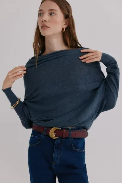 Mujer Hoss Intropia Jerséis>Nica. Jersey escote asimétrico