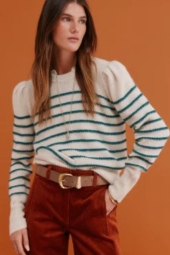 Mujer Hoss Intropia Jerséis>Ninnette. Jersey a rayas