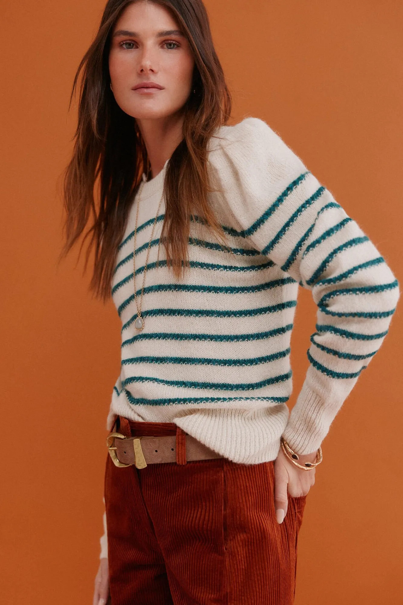 Mujer Hoss Intropia Jerséis>Ninnette. Jersey a rayas