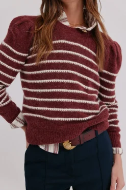 Mujer Hoss Intropia Jerséis>Ninnette. Jersey a rayas