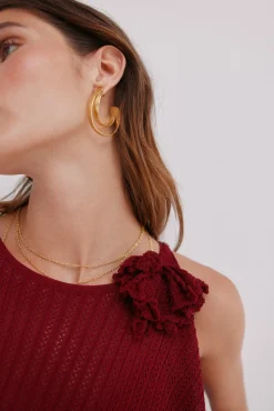 Mujer Hoss Intropia Pañuelos Y Fulares>Noemí. Capa de tricot