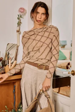 Mujer Hoss Intropia Camisetas>Nora. Top estampado