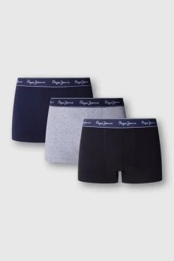 Hombre Pepe Jeans Calzoncillos>Pack 3 boxer lisos