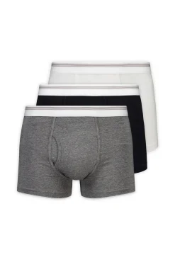 Hombre Cortefiel Calzoncillos>Pack 3 boxer punto