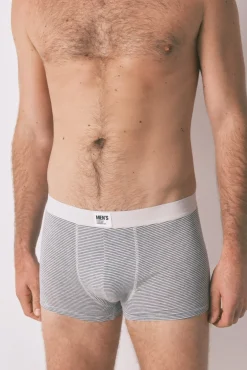 Hombre Women'secret Calzoncillos>Pack 2 boxers rayas azul