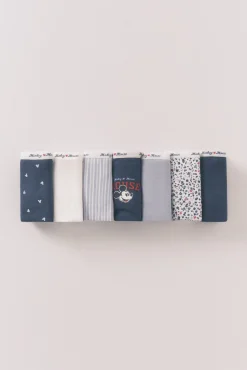 Mujer Women'secret Ropa Interior>Pack 7 bragas anchas Mickey multicolor