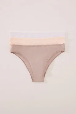 Mujer Women'secret Ropa Interior>Pack 3 bragas brasileñas microfibra