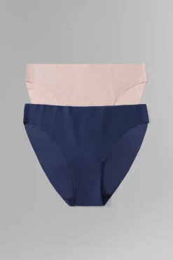 Mujer Dash and Stars Ropa Interior>Pack 2 bragas clásica laser cut