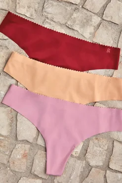 Mujer Gisela Ropa Interior>Pack 3 brasileñas