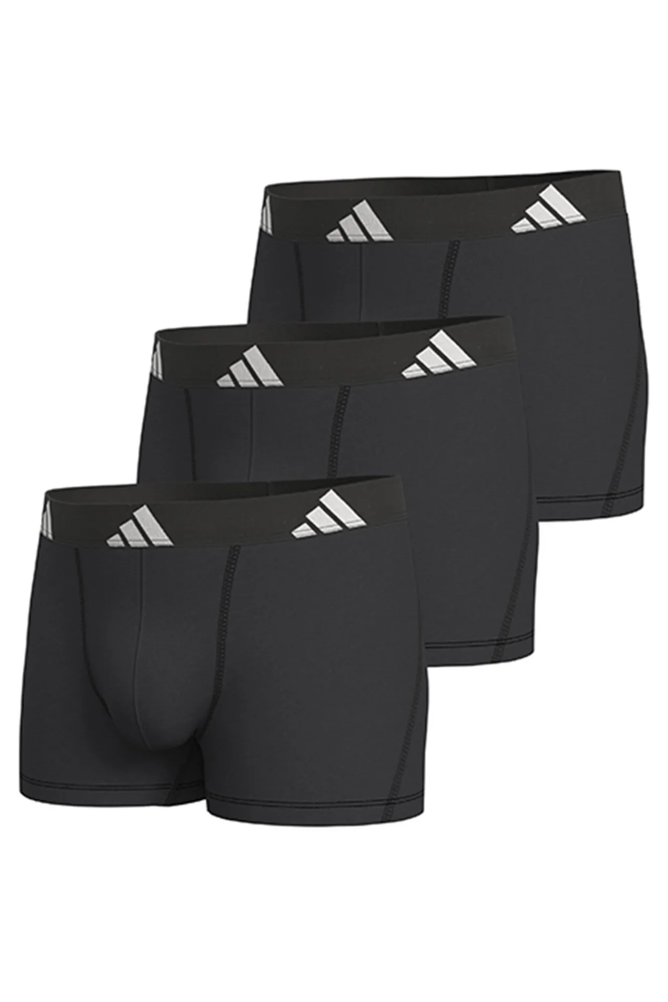 Hombre Adidas Calzoncillos|Deporte>Pack 3 bóxers algodón Active Flex