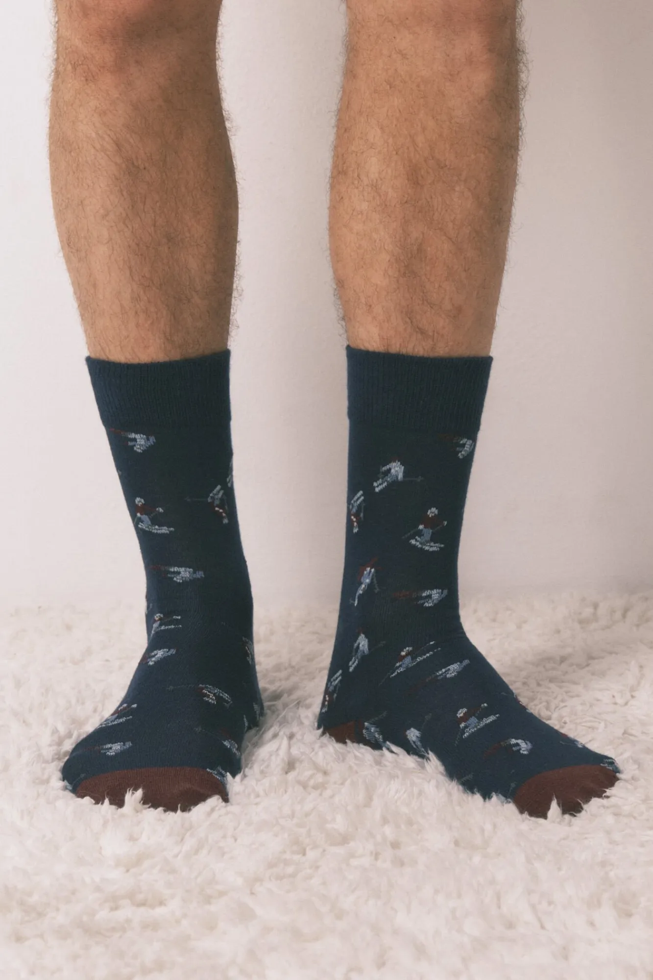 Hombre Women'secret Calcetines>Pack 3 calcetines largos algodón ski