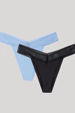 Mujer Gisela Ropa Interior>Pack 2 de Bragas brasileñas