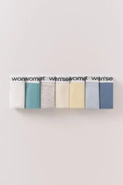 Mujer Women'secret Ropa Interior>Pack 7 tangas algodón logo