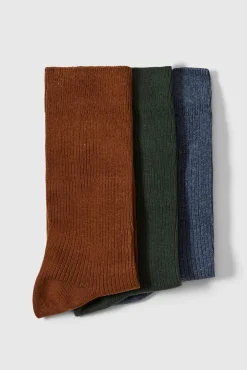 Hombre Selected Calcetines>Pack calcetines algodón orgánico.