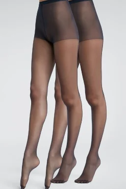 Mujer Dim Medias>Pack de 2 pantys opaca satinada 15 Deniers