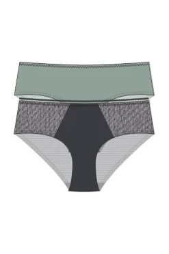 Mujer Dorina Ropa Interior>Pack de dos piezas Madison Hipster clásico