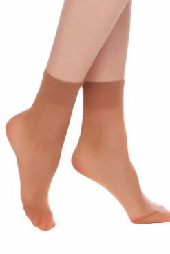 Mujer Ivette Bridal Medias>Pack2 Tobilleros ancho maxi 20dn