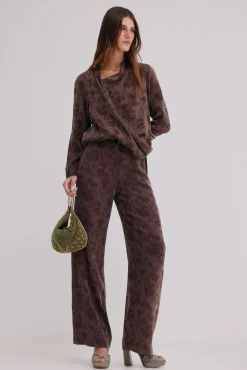 Mujer Hoss Intropia Pantalones>Palma. Pantalones jacquard